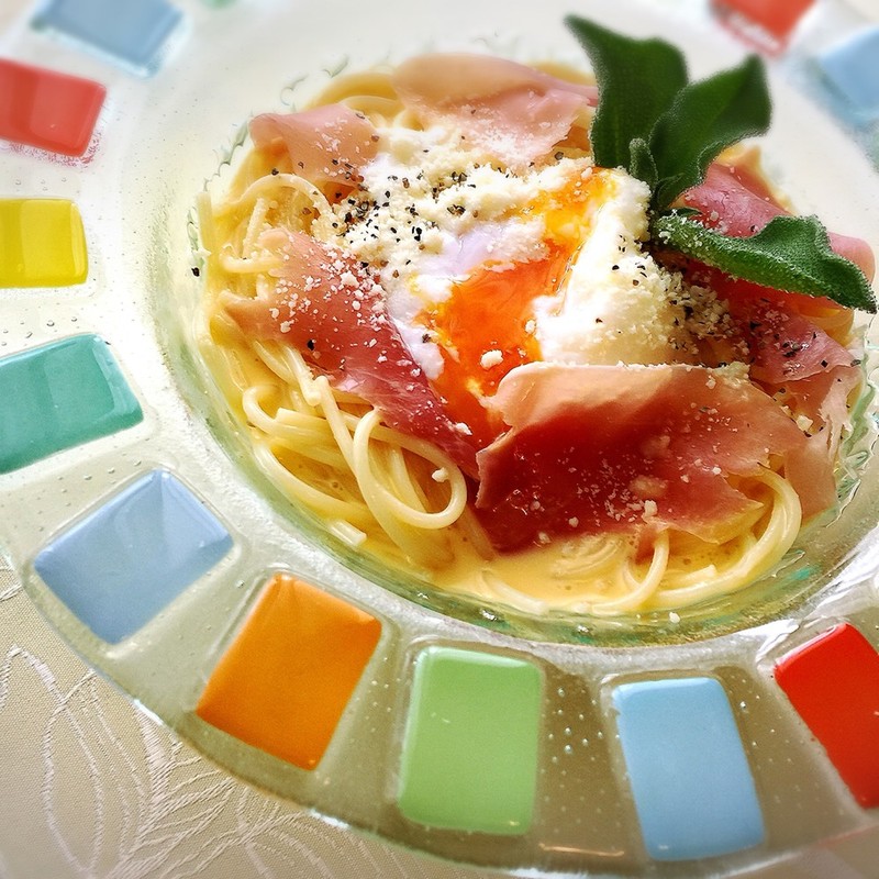 みんなが作ってる 冷製 カルボナーラ 温玉のレシピ クックパッド 簡単おいしいみんなのレシピが357万品