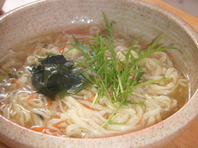 風邪引きさんにも♪艶うどんであったまろ♪