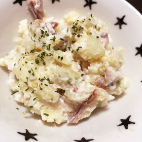 ホッキ貝サラダでポテトサラダ
