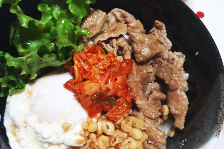 暑い日に食欲が出る豚焼き肉冷やしうどん レシピ 作り方 By ありあ クックパッド 簡単おいしいみんなのレシピが355万品