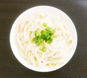 めんたいこクリームのうどん