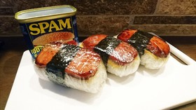 ハワイへ脳内トリップ★本場スパムむすび★