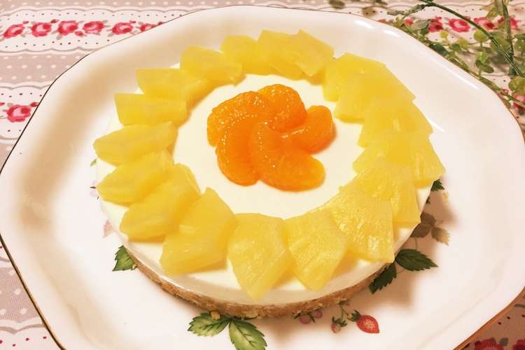 ノンオイル 焼かないレアチーズケーキ レシピ 作り方 By ヘルシーお菓子研究所 クックパッド