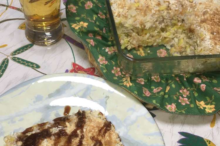 メンチカツ風のドリア風 (*^^*)