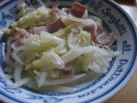 白菜のさっぱり焼き