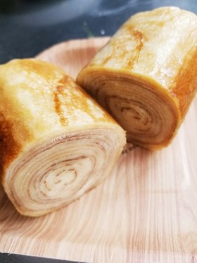 玉子焼き器でバームクーヘン★