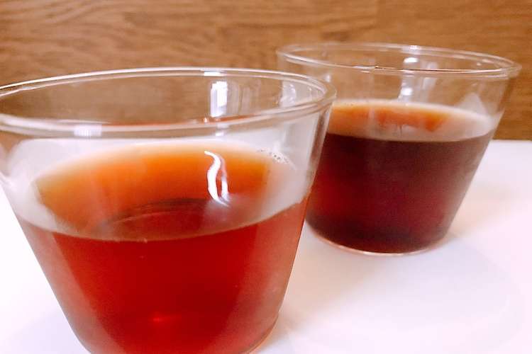 人気検索1位 紅茶ゼリー レシピ 作り方 By Amyono クックパッド 簡単おいしいみんなのレシピが352万品
