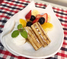 パンがなくても!ちくわぶフレンチトースト