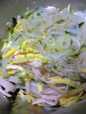 ポン酢が決めて♪マロニー酢の物★