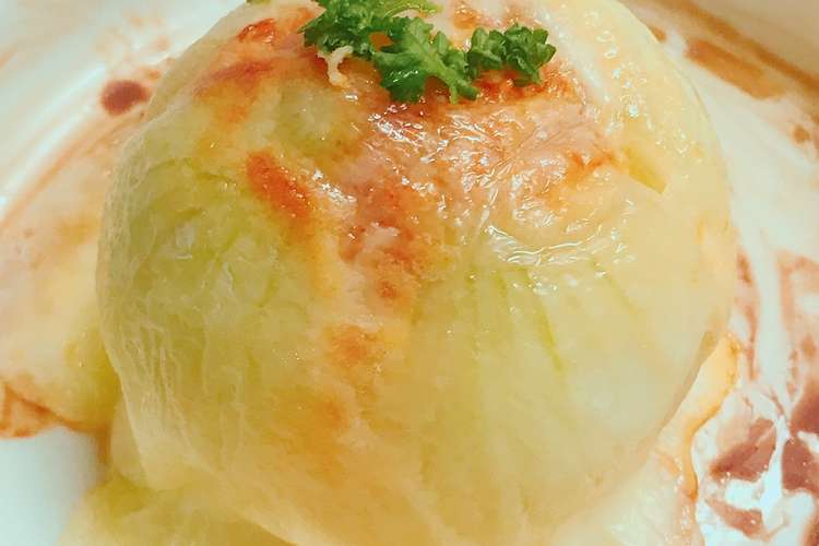 超簡単 丸ごと 新玉ねぎのチーズ焼き レシピ 作り方 By かっちゃん杉 クックパッド 簡単おいしいみんなのレシピが352万品