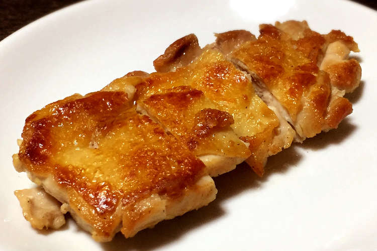 じっくり焼くだけパリパリチキン レシピ 作り方 By あひる課長 クックパッド 簡単おいしいみんなのレシピが376万品