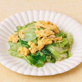 レタスと卵のやみつき炒め