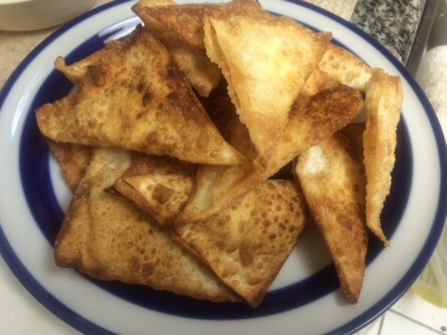 焼きクリームチーズワンタン レシピ