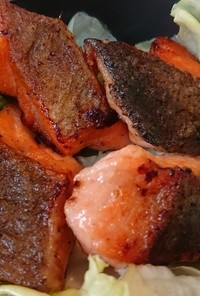 ふんわり鮭の塩胡椒フライ