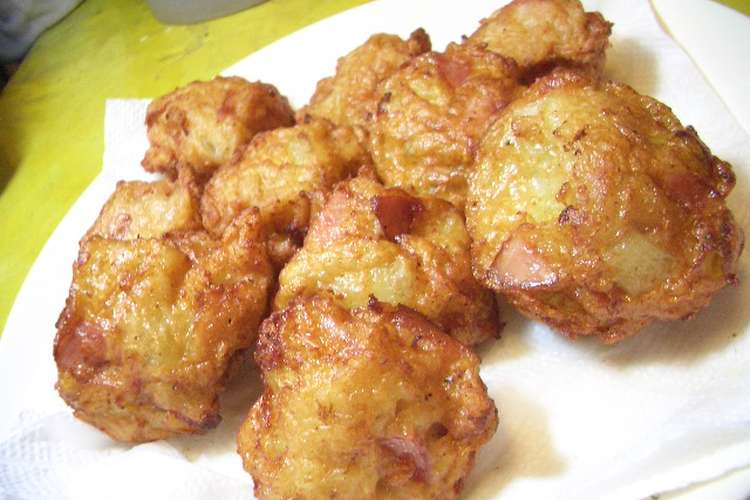 ベーコンとたまねぎの手作りさつま揚げ レシピ 作り方 By きゃめまま クックパッド 簡単おいしいみんなのレシピが355万品