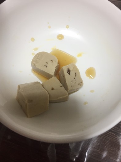豆腐のたまり醤油漬けの写真