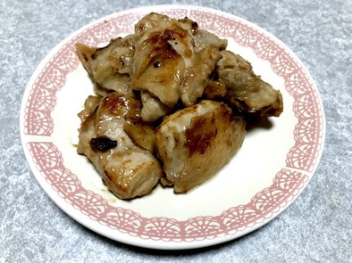【簡単】鶏モモ肉の梅肉漬けの写真