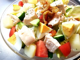 鳥むね肉で簡単☆自家製サラダチキン☆