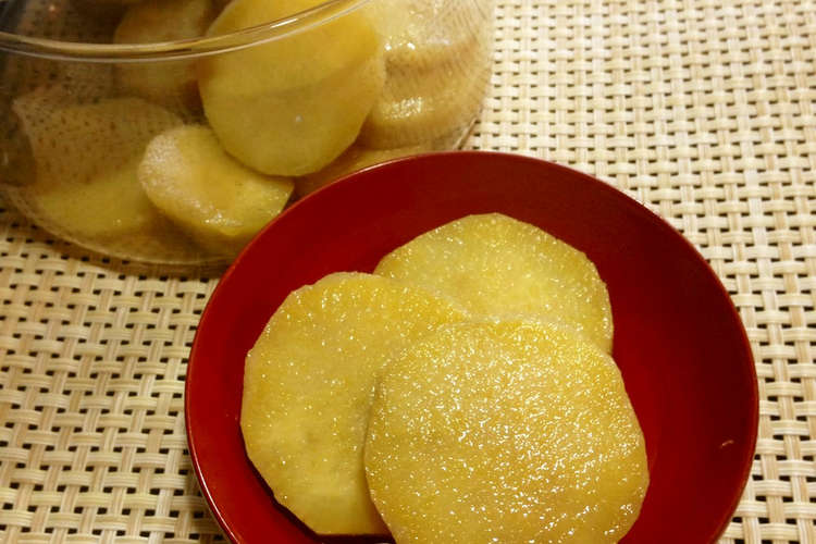 レンジで簡単 さつまいものハチミツ煮 レシピ 作り方 By ミラベルの木 クックパッド 簡単おいしいみんなのレシピが352万品