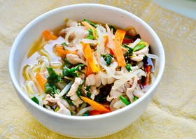 豚骨的な醤油ラーメン
