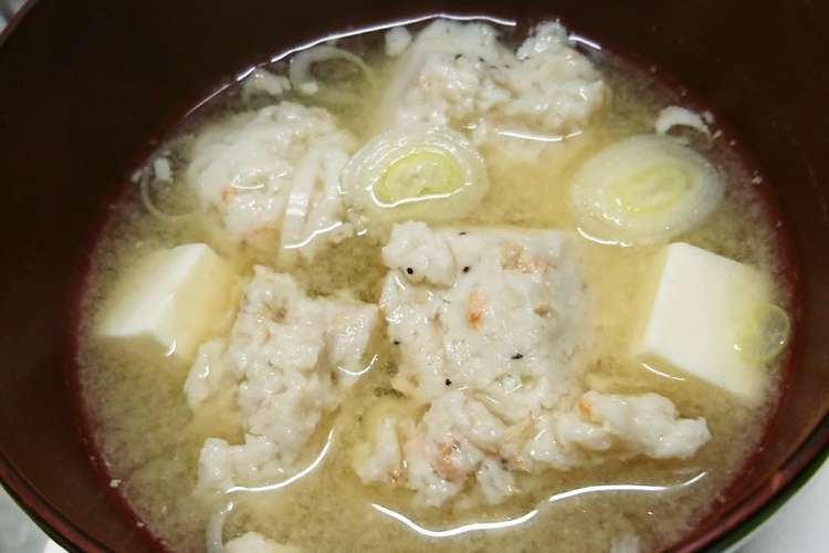 簡単 豆腐とすり身のお味噌汁 レシピ 作り方 By Soumama クックパッド