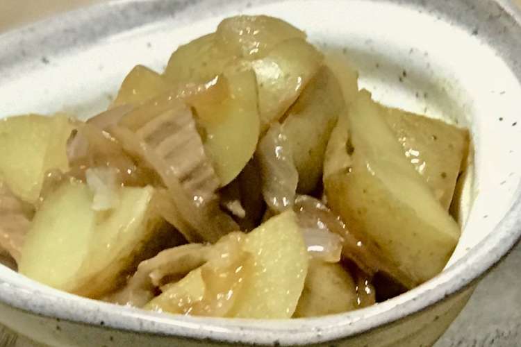 新じゃがで皮付き塩肉じゃが レシピ 作り方 By Harapecoci クックパッド