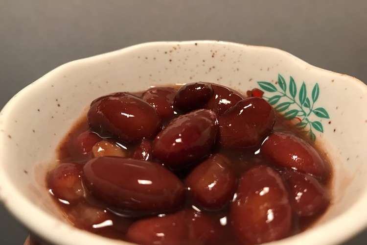 基本の煮豆 圧力鍋で簡単 金時豆甘煮水煮 レシピ 作り方 By ぼんまる れしぴ クックパッド