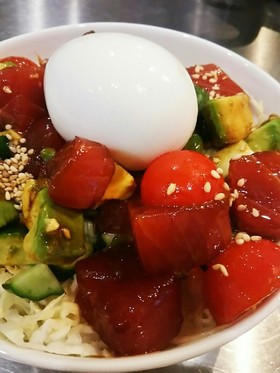 まぐろの中華漬け丼