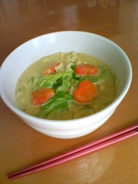 子供もOK!クリーミーカレーうどん