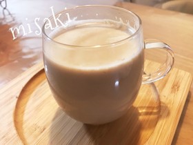 ホッと一息☆ほうじ茶ラテ