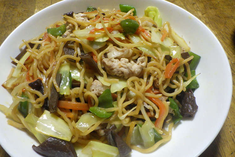 上海炒麺 上海風焼きそば レシピ 作り方 By Fuego S クックパッド 簡単おいしいみんなのレシピが351万品