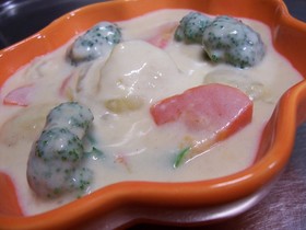 クリームシチューは☆ルーまで作ろうよッ♪
