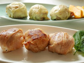 2種類の肉巻きおにぎり