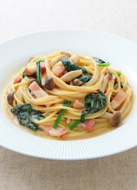 「追いがつおつゆ」でつゆボナーラ