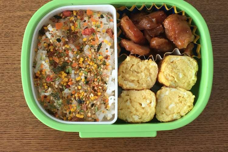 お弁当初心者の簡単幼稚園お弁当 焼き鳥 レシピ 作り方 By Santo クックパッド 簡単おいしいみんなのレシピが360万品