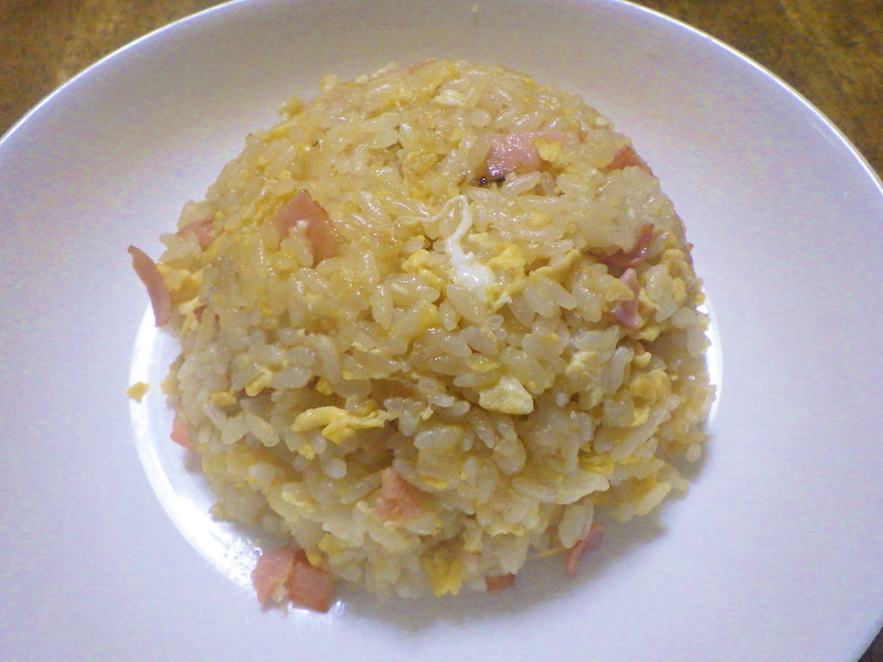 自然栽培米の炒飯（卵炒め飯）の画像