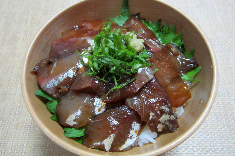 イナダの漬け丼 レシピ 作り方 By クックgonbao クックパッド 簡単おいしいみんなのレシピが354万品