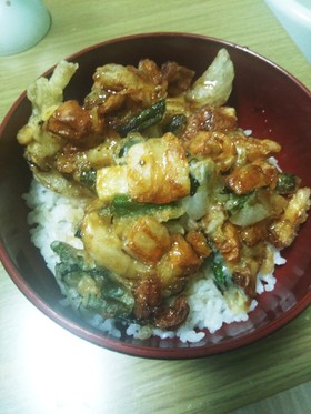 節約♪絶品!かき揚げ丼ドン♪