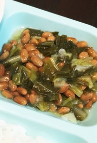 離乳食♡納豆とキャベツの副菜