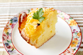 冷やしておいしい♪夏ミカンのHMケーキ