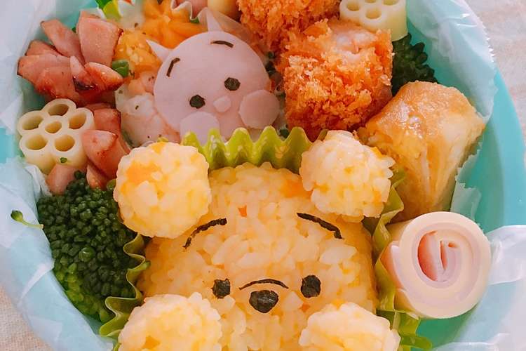 幼稚園年少さん弁当 ツムツムキャラ弁 レシピ 作り方 By ちーたそ クックパッド 簡単おいしいみんなのレシピが353万品