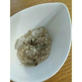 離乳食後期〜里芋と鶏胸肉の出汁煮