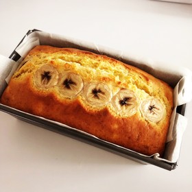 簡単!HMでサクサクバナナパウンドケーキ