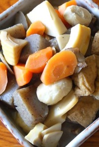 筍と根菜の煮物