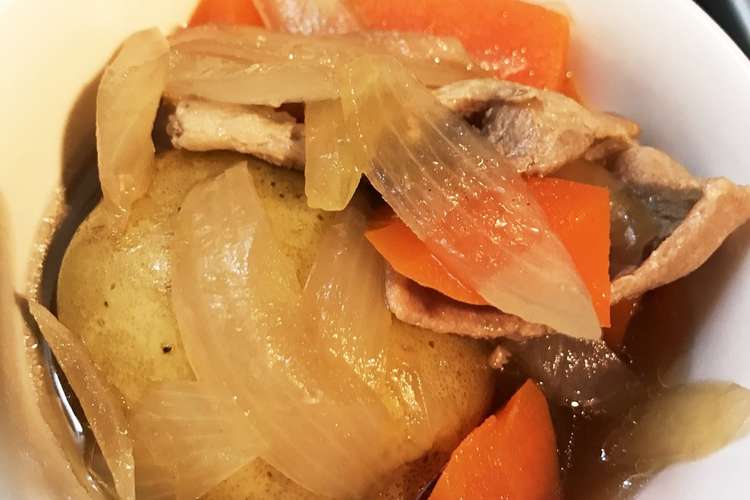 新じゃがのまるごと肉じゃが レシピ 作り方 By ゅんty クックパッド