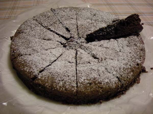 スウェーデンのチョコレートケーキの画像