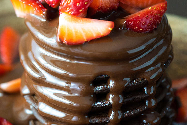 簡単 米粉と豆腐のチョコレートパンケーキ レシピ 作り方 By チョコレートカカオ クックパッド 簡単おいしいみんなのレシピが367万品
