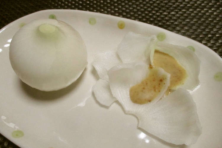 おひとりさまの小ぶり新玉ねぎの食べ方 レシピ 作り方 By ジョングレ クックパッド