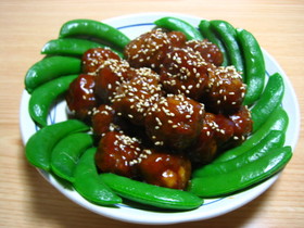 レンコン入り肉団子