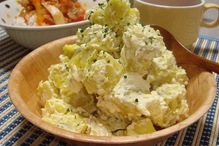 簡単 さつまいもとクリームチーズのサラダ レシピ 作り方 By ヒメタ クックパッド 簡単おいしいみんなのレシピが350万品